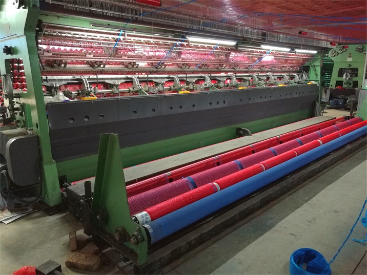 Raschel mesh bags machine